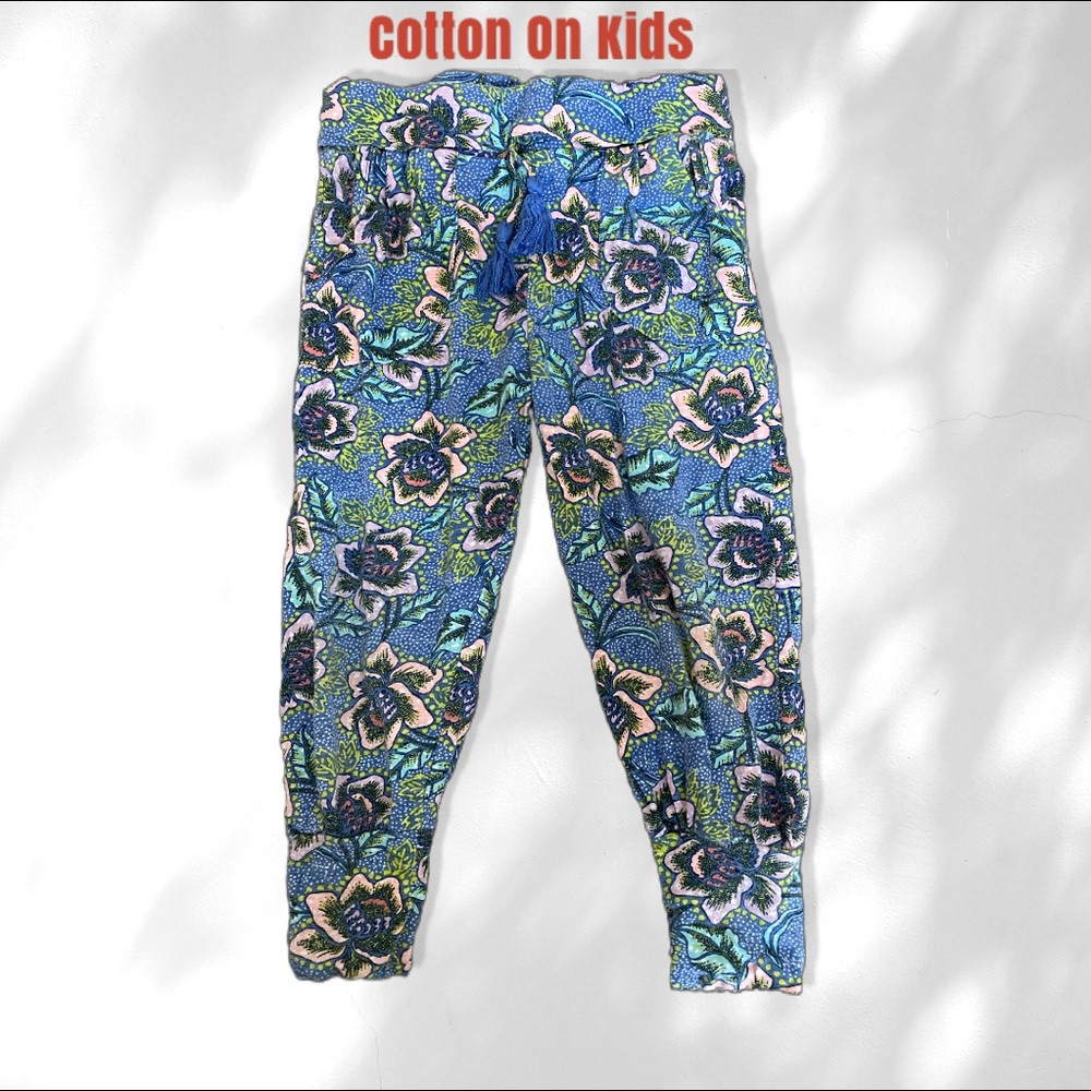 Cotton On Kids Floral Pants